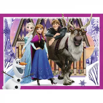 RAVENSBURGER detské puzzle Disney Frozen (100 dielikov)