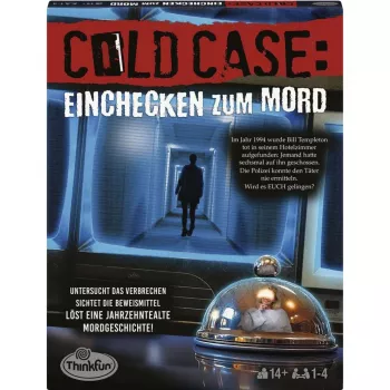 RAVENSBURGER Cold Case: Einchecken zum Mord Kooperatívna detektívna hra