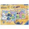 RAVENSBURGER CreArt Junior - Stitch & Angel maľovanie podľa čísel sada