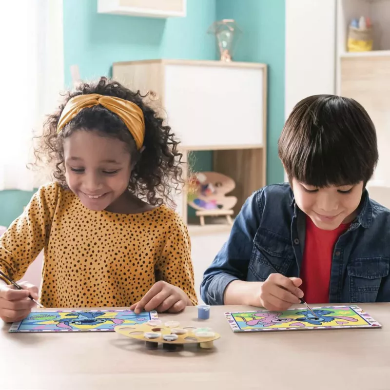 RAVENSBURGER CreArt Junior - Stitch & Angel maľovanie podľa čísel sada
