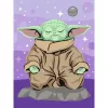Ravensburger CreArt Star Wars - Meditujúci Grogu maľovanie podľa čísel sada