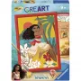Ravensburger CreArt - Vaianas Abenteuer maľovanie podľa čísel sada