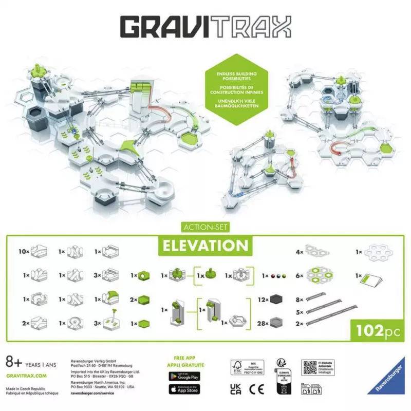 RAVENSBURGER GraviTrax Action sada Elevation