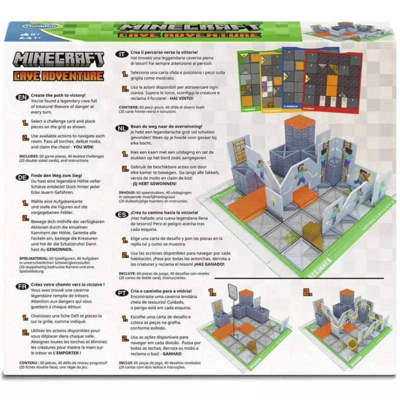 Ravensburger Minecraft Cave Adventure rozšírenie spoločenskej hry