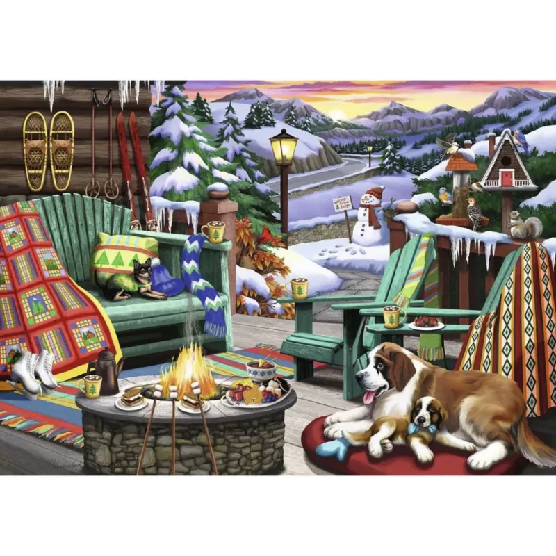 Ravensburger Puzzle Cozy Evening (1000 dielikov)