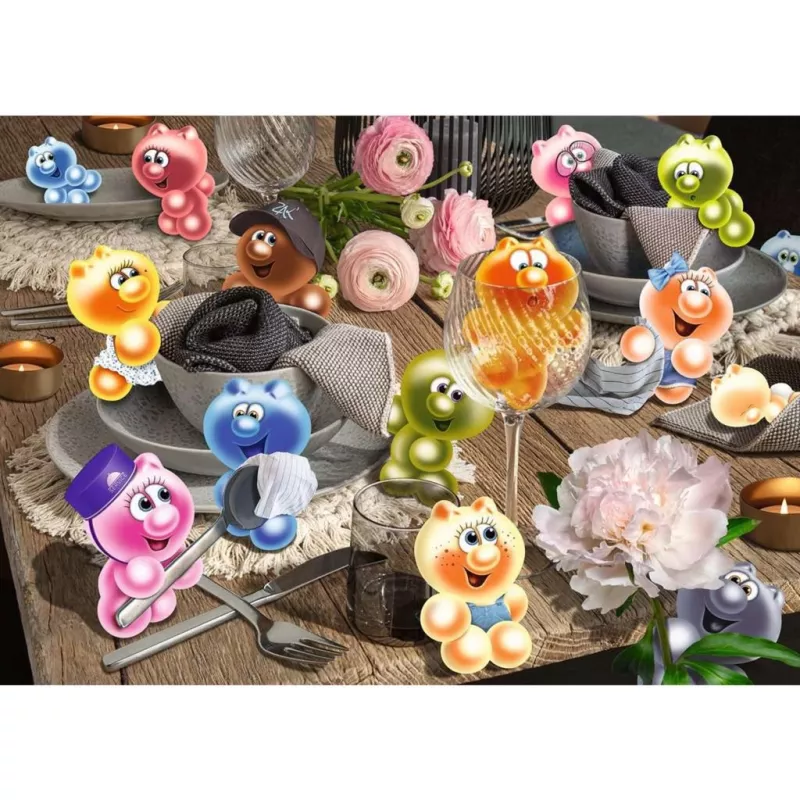 RAVENSBURGER Puzzle Gelini decken den Tisch (1000 dielikov)