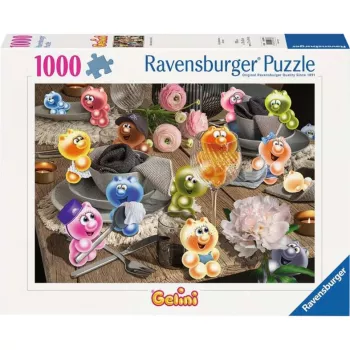 RAVENSBURGER Puzzle Gelini decken den Tisch (1000 dielikov)