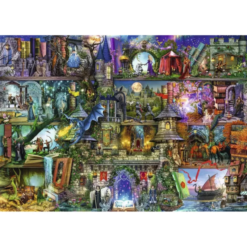RAVENSBURGER Puzzle Mýty a legendy (1000 dielikov)