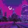 Ravensburger puzzle Neon Collection Los Angeles (500 dielikov)