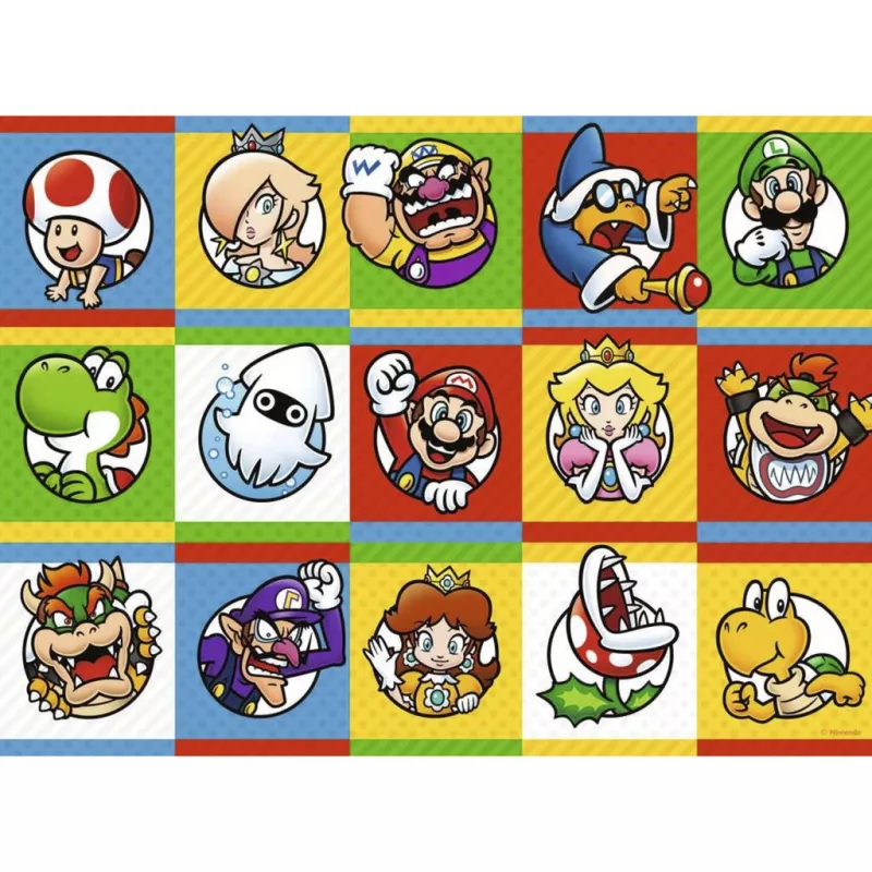 Ravensburger puzzle Nintendo Super Mario - Character Collection (200 dielikov)