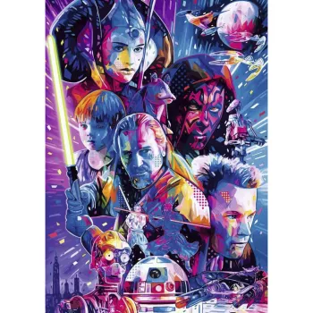 Ravensburger Puzzle Star Wars Hyperspace Collection: The Phantom Menace (500 dielikov, veľké dieliky)
