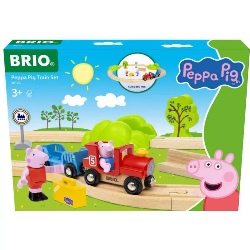 RAVENSBURGER tiptoi World - Peppa Pig vlaková súprava