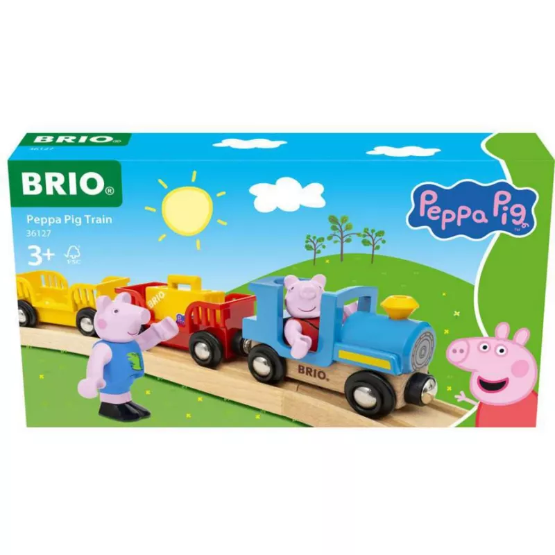 RAVENSBURGER World - Peppa Pig vlaková sada
