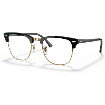 Ray-Ban Clubmaster Classic slnečné okuliare RB3016 901/BF 51 - čierny rám G-15 zelené sklá
