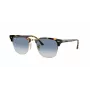Ray-Ban Clubmaster RB3016 slnečné okuliare transparentné sivé modrý gradient 51mm
