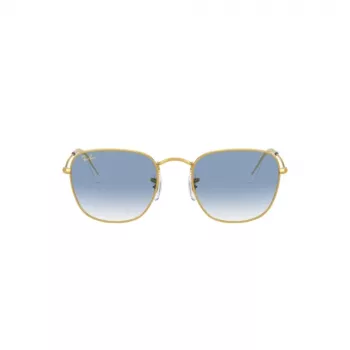 Ray-Ban Frank Metal slnečné okuliare RB385791963F5 zlatá light blue gradient 51mm