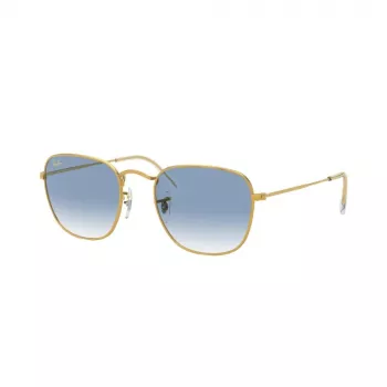 Ray-Ban Frank Metal slnečné okuliare RB385791963F5 zlatá light blue gradient 51mm