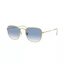 Ray-Ban Frank Metal slnečné okuliare RB385791963F5 zlatá light blue gradient 51mm