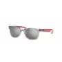 Ray-Ban Junior RJ9052S70636G detské slnečné okuliare Transparent Blue Light Blue Gradient 48mm