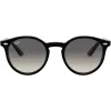 Ray-Ban Junior RJ9064S100114 slnečné okuliare transparentná sivá Light Grey Gradient 44mm
