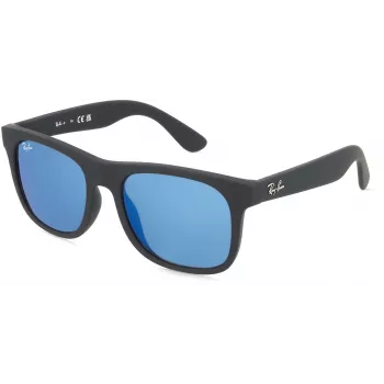Ray-Ban Junior RJ9069S702855 slnečné okuliare priehľadná modrá 48mm