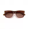 Ray-Ban Justin slnečné okuliare RB4165 659413 55-16-145 Rubber Havana hnedý gradient