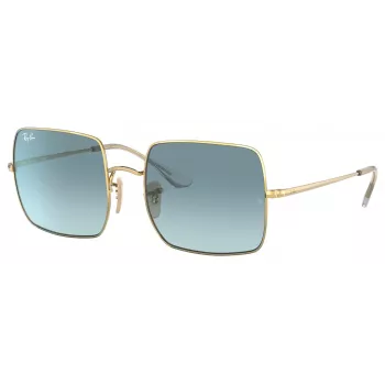 Ray-Ban RB1971-001-3M Square 1971 slnečné okuliare zlatý rám Classic G-15 zelené sklá 54 mm