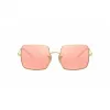 Ray-Ban RB1971 Square 1971 Classic slnečné okuliare zlatá pink-brown gradient 54 mm