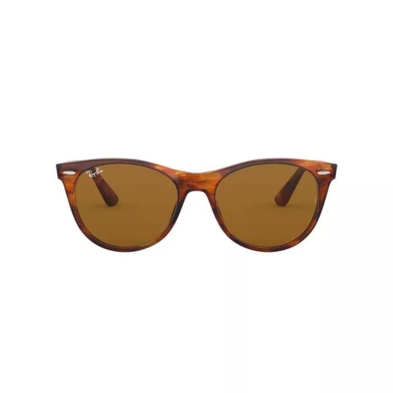 Ray-Ban RB2185 Wayfarer II slnečné okuliare pruhovaná Havana hnedý gradient 52 mm