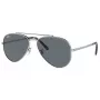 Ray-Ban RB3625003R562 New Aviator slnečné okuliare unisex zlatý kov sivý gradient 62mm