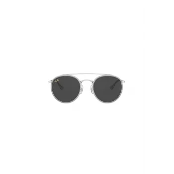 Ray-Ban RB3647N 9211B1 unisex okrúhle slnečné okuliare zlatý rám modrá gradientová šošovka 51 mm