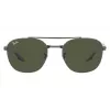 Ray-Ban RB3688 slnečné okuliare gunmetal zelené G-15 57mm