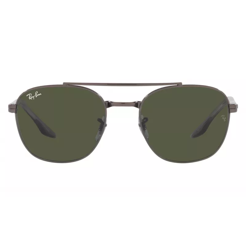 Ray-Ban RB3688 slnečné okuliare gunmetal zelené G-15 57mm