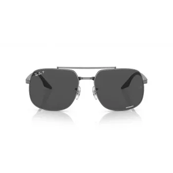 Ray-Ban RB3699 unisex slnečné okuliare, gunmetal rám, sivé gradientové sklá, 56 mm