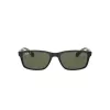 Ray-Ban RB42346019A58 pánske hranaté polarizované slnečné okuliare - čierna/zelená 58/14/140 mm