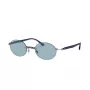 Ray-Ban RB8060-004-80 unisex Pilot slnečné okuliare Gunmetal sivá 54 mm