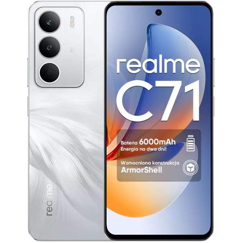 Realme C71 4GB RAM 256GB úložisko White Swan OEM