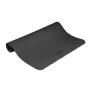 REBEL ACTIVE tréningová podložka 200x115x1 cm TPE čierna pre jogu, pilates, fitness