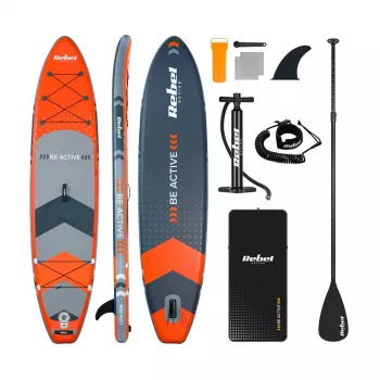 REBEL ACTIVE RBA-4500 nafukovacia SUP doska 350 cm oranžová