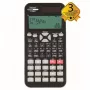 REBELL vedecká kalkulačka SC2080 – 240 funkcií, 2-riadkový LCD, na batérie, čierna