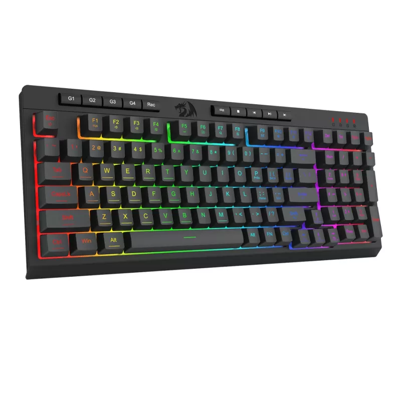 Redragon 4-in-1 herné kombo: RGB klávesnica, myš, podložka pod myš a headset