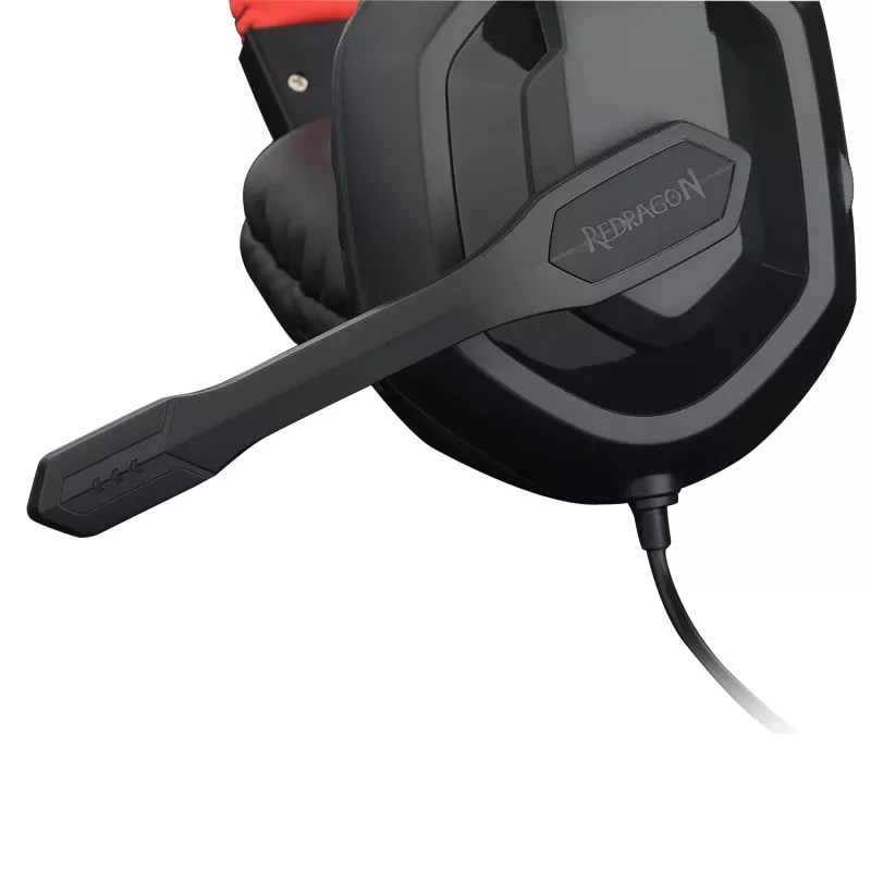 Redragon Ares Over-Ear Aux herný headset, čierny