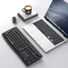 Redragon BK-7367 Full-size ergonomická bezdrôtová membránová kancelárska klávesnica - čierna