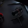 REDRAGON BLAZAR kardioidný USB herný mikrofón a statív, Čierna
