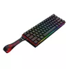 Redragon FIZZ Magnetic Plus 60% RGB herná klávesnica - čierna