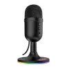 Redragon GM303 PULSAR streamovací gaming mikrofón - čierny