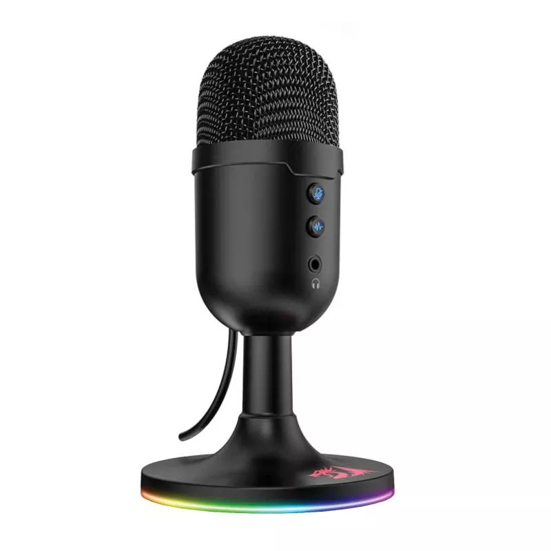 Redragon GM303 PULSAR streamovací gaming mikrofón - čierny