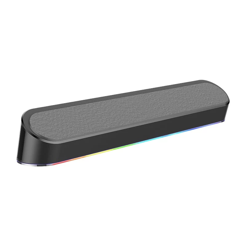 Redragon GS560 Adiemus 2.0 RGB USB/Aux herný soundbar - čierny