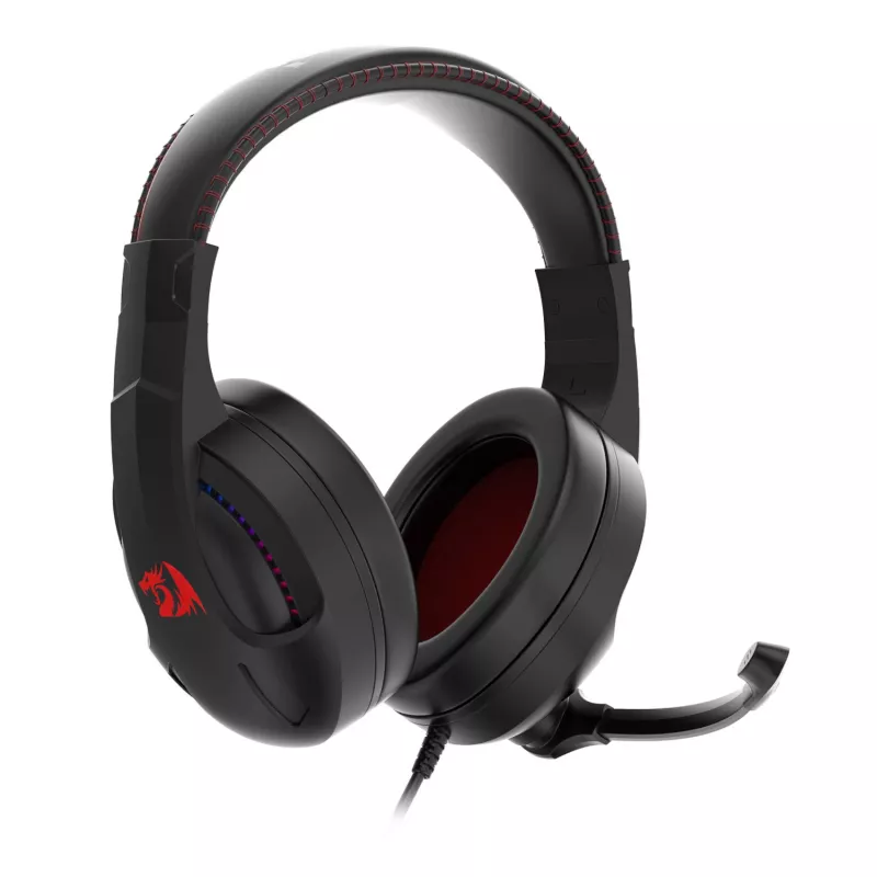Redragon H211 CRONUS Virtual 7.1 Surround Sound RGB káblový herný headset - čierny