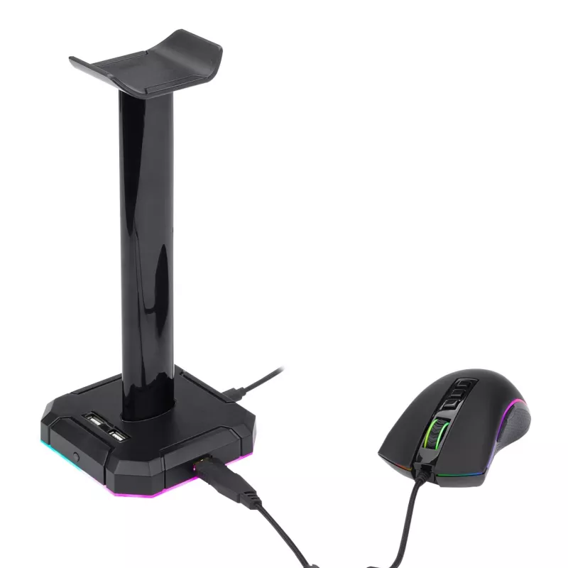 Redragon HA300 Scepter Pro RGB stojan na headset so 4-portovým USB-2.0 hubom